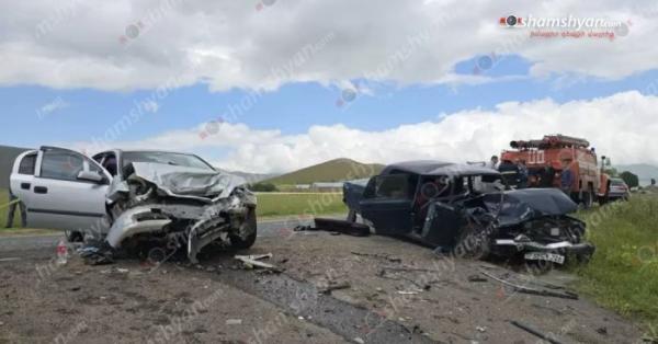 Ողբերգական վթար.  1 մարդ մաhացել է, 4-ը՝ վիրավnրվել. Shamshyan
