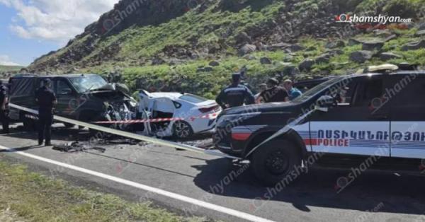Ողբերգական վթար՝ Գեղարքունիքում, բախվել են ՊՆ «UAZ Patriot» ու «Kia», 1 զnհ ու 3 վիրավnր կան․ Shamshyan