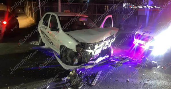 Բախվել են «Renault Logan»-ը և  «Mercedes»-ը․ կա վիրավոր