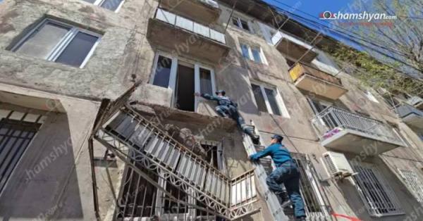 Արտակարգ դեպք, պատշգամբի փլուզման հետևանքով կին է ընկել լվացք փռելիս, պայքարում են կյանքի համար․ Shamshyan