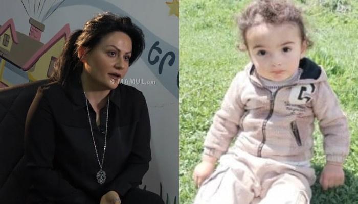 «Կորած երեխայի հարցի շուրջ մի քանի նկատառում». Նարինե Մանուկյան